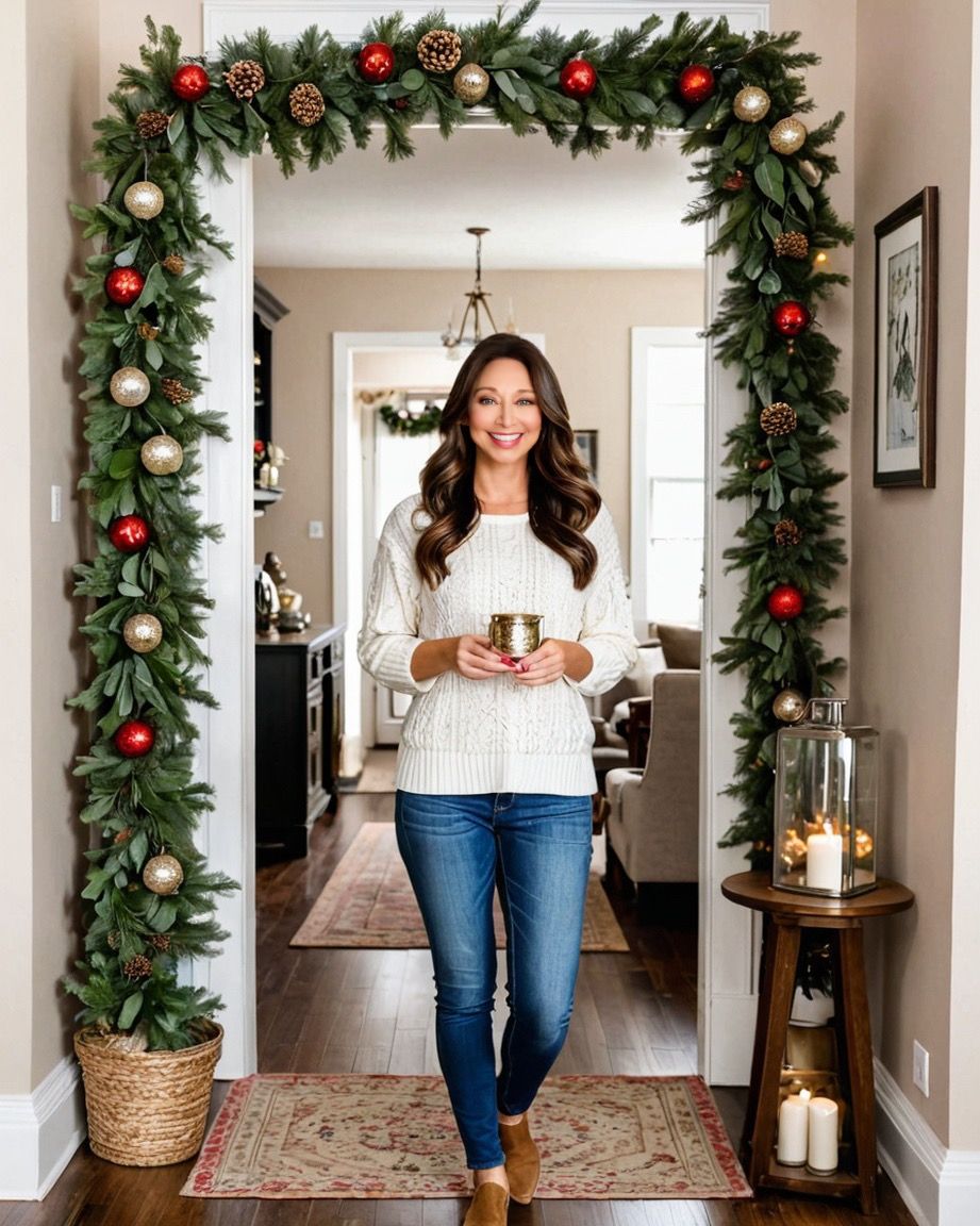 Transform your Entryway for the Holidays: Budget Friendly Tips