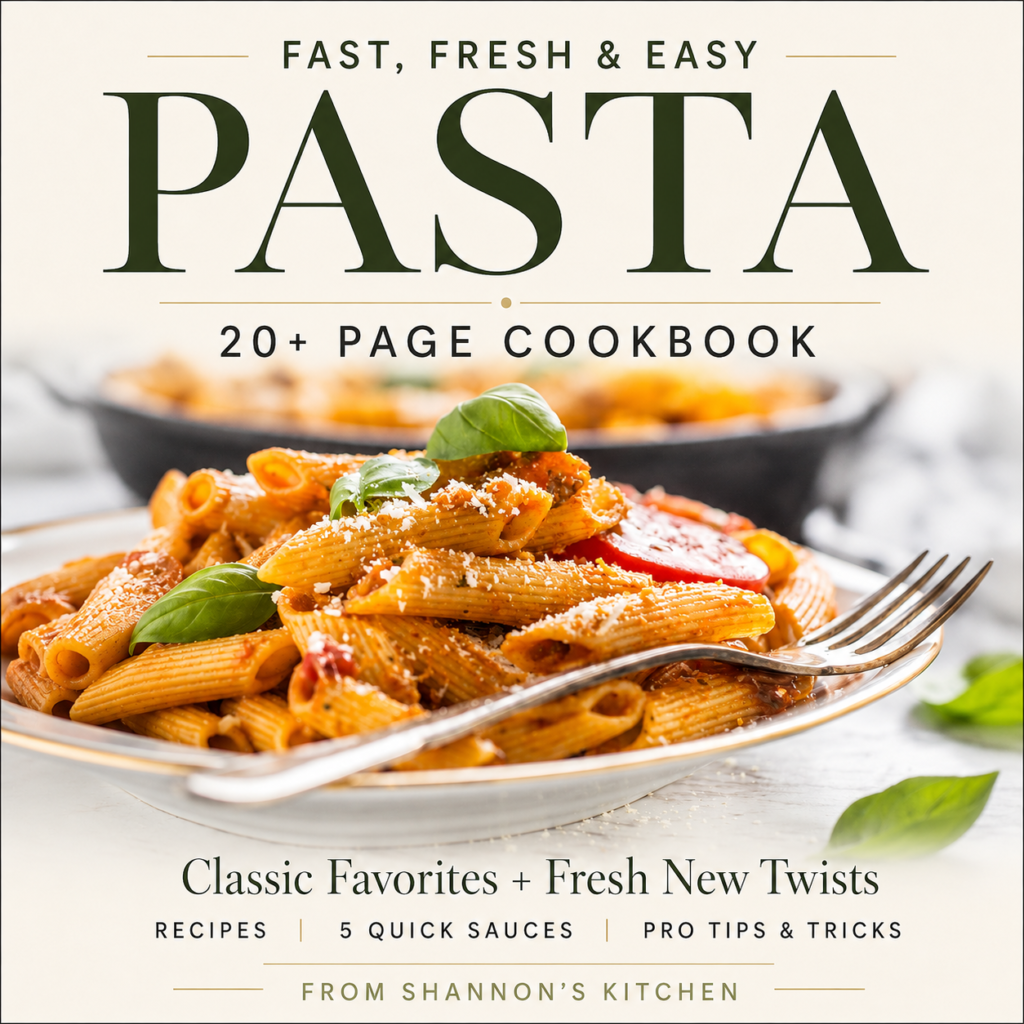 Fresh, Fast, Easy: Pasta Digital Cookbook